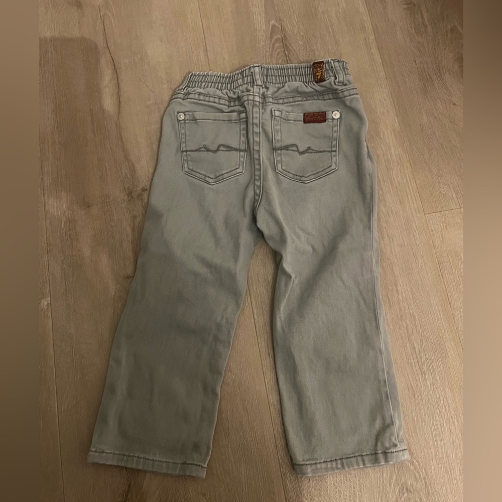 7 for all mankind toddler boys straight leg jeans size 24m pants